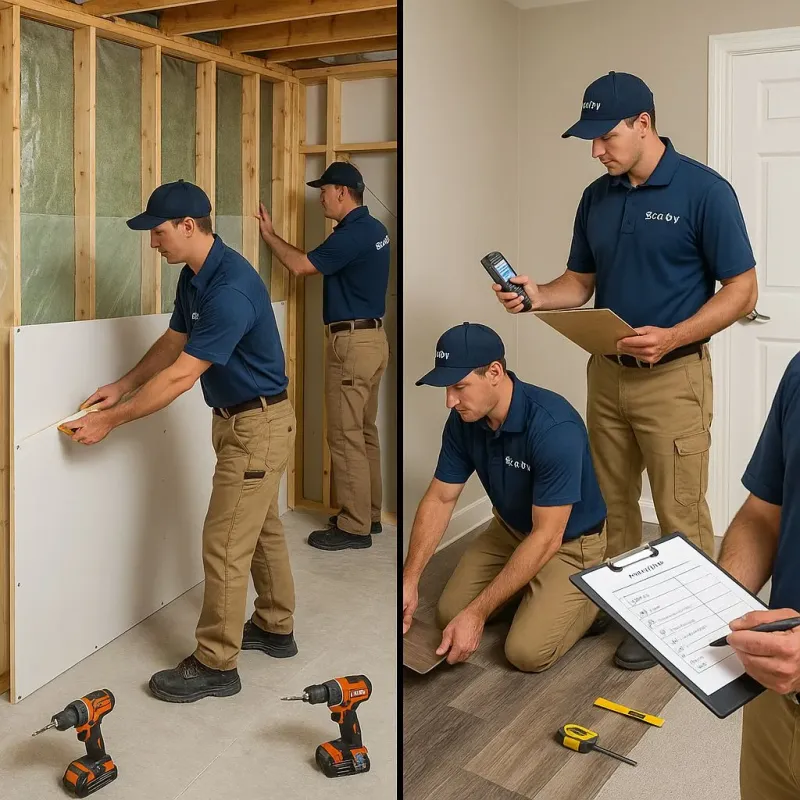 Repairs and Reconstruction process in Woodlawn, OH